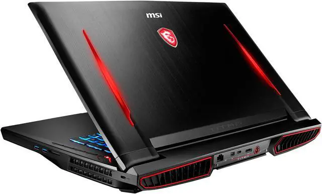Alt view image 16 of 20 - MSI GT Series - 17.3" 4K / UHD GeForce GTX 1070 - Intel Core i7-7820HK - 16GB Memory - 256 GB M.2 SATA SSD - Windows 10 Home 64-Bit - Gaming Laptop - IPS (GT73VR TITAN 4K-867 )