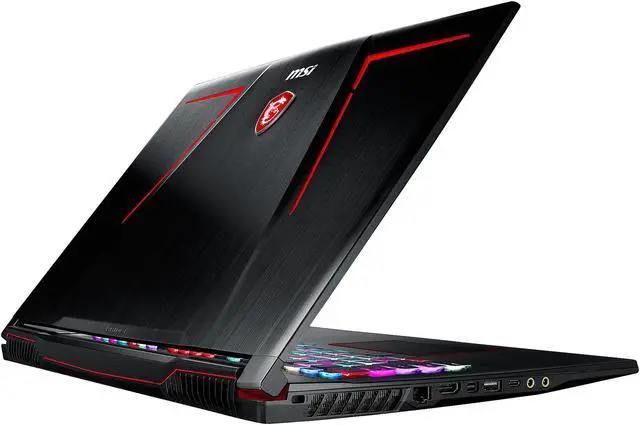 Alt view image 8 of 18 - MSI GE73 Raider-008 17.3" 120 Hz FHD GTX 1050 Ti 4 GB VRAM i7-7700HQ 16 GB Memory 1 TB SSD Windows 10 Home Gaming Laptop
