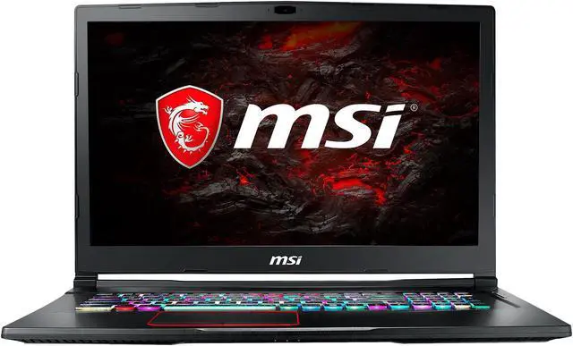 Alt view image 2 of 18 - MSI GE73 Raider-008 17.3" 120 Hz FHD GTX 1050 Ti 4 GB VRAM i7-7700HQ 16 GB Memory 1 TB SSD Windows 10 Home Gaming Laptop