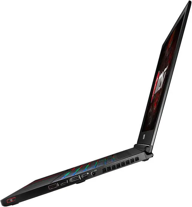 Alt view image 7 of 20 - MSI GS Series - 15.6" GeForce GTX 1050 - Intel Core i7-7700HQ  - 16GB Memory - 512 GB M.2 SATA SSD - Windows 10 Pro 64-Bit - Gaming Laptop - IPS (GS63 STEALTH-062 )