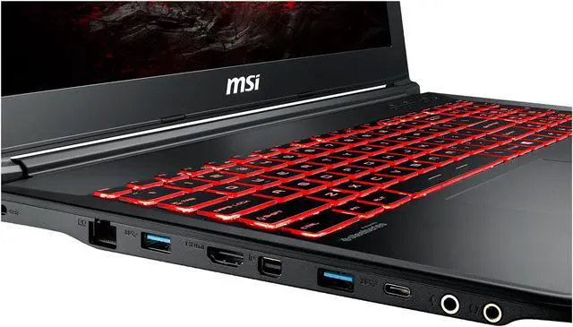 Alt view image 5 of 10 - MSI GL62M 7RDX-NE1050i7 15.6" i7-7700HQ (2.80 GHz) GTX 1050 8 GB Memory 128 GB NVMe SSD 1 TB HDD Windows 10 Home 64-Bit Gaming Laptop -- ONLY @ NEWEGG