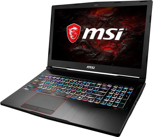 Main image of MSI GE63VR Raider-215 15 .6" 120 Hz FHD GTX 1060 6 GB VRAM i7-7700HQ 16 GB Memory 512 GB NVMe SSD Windows 10 Home 64-Bit Gaming Laptop