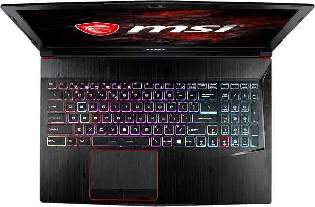 Alt view image 6 of 18 - MSI GE63VR Raider-215 15 .6" 120 Hz FHD GTX 1060 6 GB VRAM i7-7700HQ 16 GB Memory 512 GB NVMe SSD Windows 10 Home 64-Bit Gaming Laptop