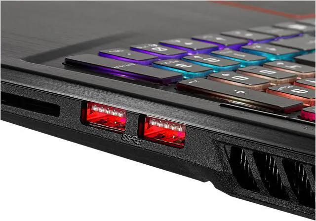 Alt view image 16 of 18 - MSI GE63VR Raider-215 15 .6" 120 Hz FHD GTX 1060 6 GB VRAM i7-7700HQ 16 GB Memory 512 GB NVMe SSD Windows 10 Home 64-Bit Gaming Laptop