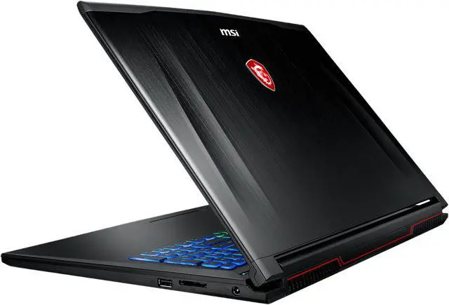 Alt view image 8 of 12 - MSI GP Series GP72MX Leopard-1214 17.3" 120 Hz Intel Core i7 7th Gen 7700HQ (2.80 GHz) NVIDIA GeForce GTX 1050 16 GB Memory 128 GB NVMe SSD 1 TB HDD Windows 10 Home 64-Bit Gaming Laptop