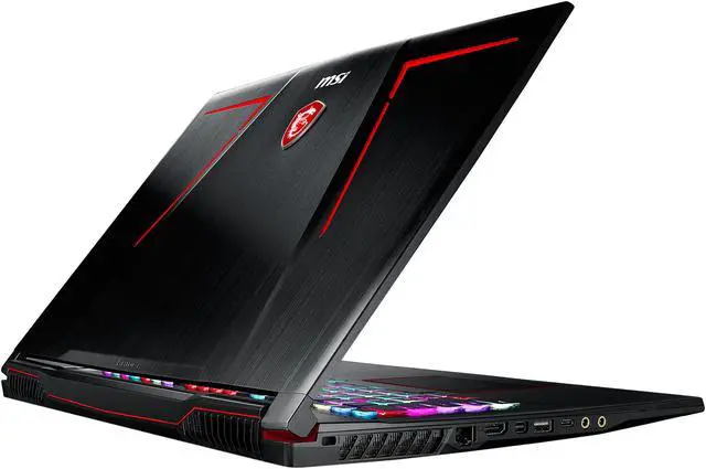 Alt view image 8 of 18 - MSI GE Series - 17.3" GeForce GTX 1070 - Intel Core i7-7700HQ  - 16GB Memory - 512 GB NVMe SSD - Windows 10 Home 64-Bit - Gaming Laptop - 120 Hz (GE73VR Raider-256 )