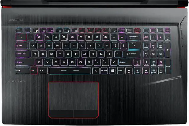 Alt view image 5 of 18 - MSI GE Series - 17.3" GeForce GTX 1070 - Intel Core i7-7700HQ  - 16GB Memory - 512 GB NVMe SSD - Windows 10 Home 64-Bit - Gaming Laptop - 120 Hz (GE73VR Raider-256 )