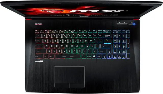 Alt view image 6 of 19 - MSI GE Series GE72VR APACHE PRO-665 17.3" Intel Core i7 7th Gen 7700HQ (2.80 GHz) NVIDIA GeForce GTX 1060 16 GB Memory 1 TB HDD Windows 10 Home 64-Bit Gaming Laptop
