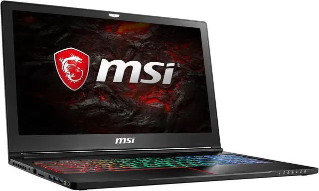 Alt view image 4 of 20 - MSI GS63VR STEALTH PRO 15.6" Ultra thin and light Premium Gaming Laptop GTX 1060  i7-7700HQ 16 GB Memory 128 GB M.2 SATA SSD 1 TB HDD Windows 10 Home 64-Bit Gaming Laptop
