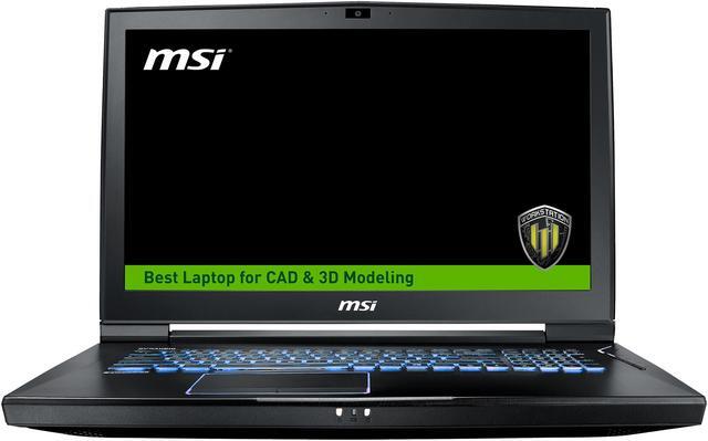 Alt view image 5 of 12 - MSI WT73VR 7RM-1211US Mobile Workstation Intel Core i7 7th Gen 7820HK (2.90 GHz) 64 GB Memory 1 TB HDD 512 GB PCIe SSD NVIDIA Quadro P5000 17.3" Windows 10 Pro 64-Bit