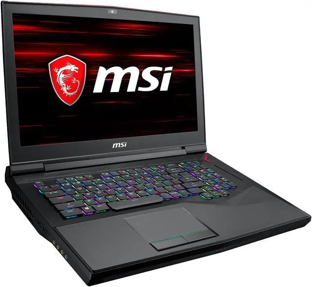 Alt view image 3 of 11 - MSI GT75 TITAN 4K-071 17.3" 4K/UHD IPS GTX 1080 8 GB VRAM i9-8950HK 32 GB Memory 1TB SSD 1TB HDD Windows 10 Pro 64-Bit Gaming Laptop