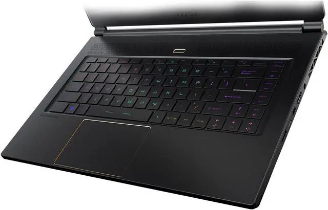 Alt view image 10 of 18 - MSI GS Series GS65 Stealth THIN-068 15.6" 144 Hz FHD GTX 1070 8 GB VRAM i7-8750H 32 GB Memory 1 TB NVMe SSD Windows 10 Pro 64-Bit Gaming Laptop