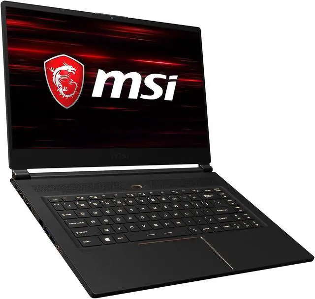 Alt view image 5 of 18 - MSI GS Series GS65 Stealth THIN-053 15.6" 144 Hz FHD GTX 1070 8 GB VRAM i7-8750H 32 GB Memory 512 GB NVMe SSD Windows 10 Pro 64-Bit Gaming Laptop