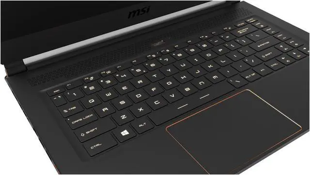 Alt view image 16 of 18 - MSI GS Series GS65 Stealth THIN-053 15.6" 144 Hz FHD GTX 1070 8 GB VRAM i7-8750H 32 GB Memory 512 GB NVMe SSD Windows 10 Pro 64-Bit Gaming Laptop
