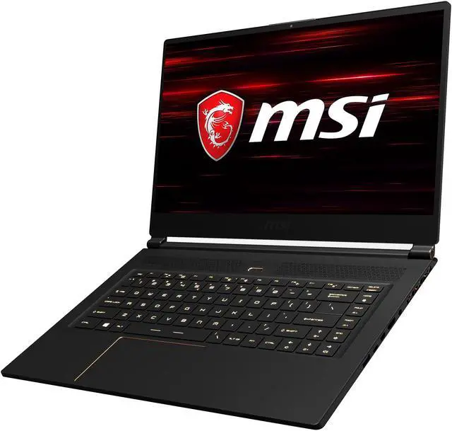 Alt view image 4 of 18 - MSI GS65 Stealth THIN-051 15.6" 144 Hz FHD GTX 1060 6 GB VRAM i7-8750H 16 GB Memory 256 GB NVMe SSD Windows 10 Home 64-Bit Gaming Laptop