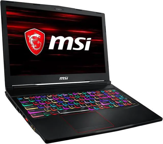 Alt view image 5 of 20 - MSI GE Series GE63 Raider RGB-011 15.6" FHD GTX 1060 6 GB VRAM i7-8750H 16 GB Memory 256 GB SSD 1 TB HDD Windows 10 Home 64-bit RGB Keyboard Gaming Laptop