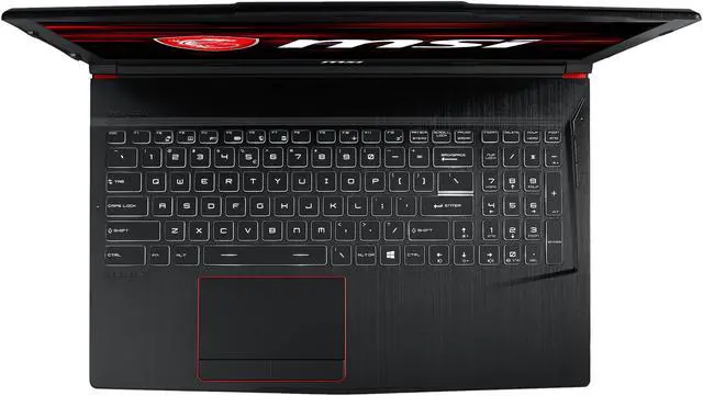 Alt view image 10 of 20 - MSI GE Series GE63 Raider RGB-012 15.6" 120 Hz FHD GTX 1060 6 GB VRAM i7-8750H 16 GB Memory 128GB SSD 1TB HDD Windows 10 Home 64-Bit Gaming Laptop