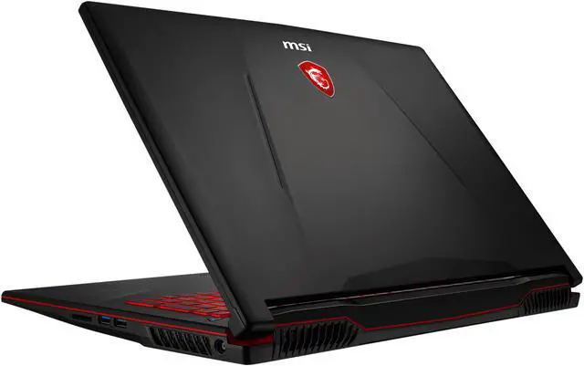 Alt view image 14 of 16 - MSI GL73 8RC-032 Gaming Laptop 17.3 FHD GTX 1050 4 GB VRAM i7-8750H 16 GB Memory 128GB SSD 1TB HDD Windows 10 Home 64-Bit