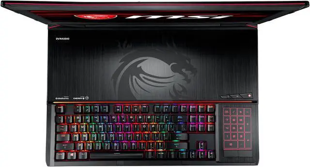 Alt view image 6 of 20 - MSI GT83 TITAN-027 18.4" IPS GTX 1080 SLI 16GB VRAM 16 GB i7-8850H 32 GB Memory 1TB SSD 1TB HDD Windows 10 Home 64-Bit Gaming Laptop