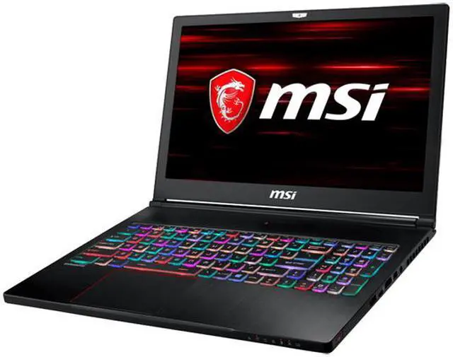 Alt view image 2 of 5 - MSI GS Series GS63 8RE-020CA Stealth 15.6" Intel Core i7 8th Gen 8750H (2.20 GHz) NVIDIA GeForce GTX 1060 16 GB Memory 128 GB NVMe SSD 1 TB HDD Windows 10 Pro 64-Bit Gaming Laptop