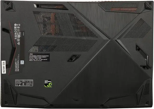 Alt view image 8 of 8 - MSI GF63 8RD-NE1050Ti 15.6" IPS FHD Thin Bezel Display GTX 1050 Ti 4 GB VRAM Six-core Intel i7-8750H 8 GB Memory + 16 GB Intel Optane Memory 1 TB HDD Windows 10 Home 64-bit Gaming Laptop -- ONLY @ NEWEGG