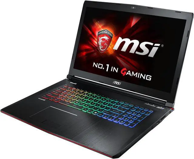Alt view image 4 of 20 - MSI GE72VR APACHE PRO-865 17.3" FHD GTX 1060 3GB VRAM i7-7700HQ 16 GB Memory 256 GB SSD 1TB HDD 256 GB SSD Windows 10 Home 64-Bit Gaming Laptop