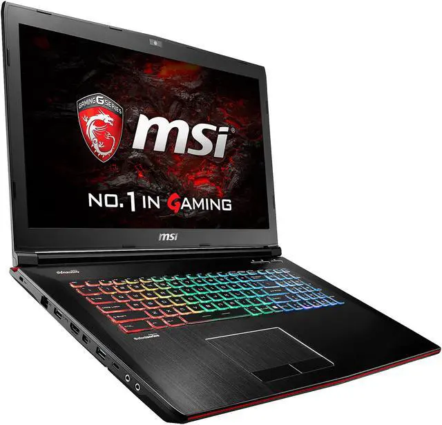 Alt view image 6 of 20 - MSI GE72VR APACHE PRO-865 17.3" FHD GTX 1060 3GB VRAM i7-7700HQ 16 GB Memory 256 GB SSD 1TB HDD 256 GB SSD Windows 10 Home 64-Bit Gaming Laptop