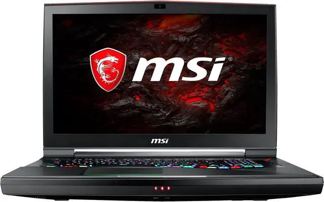 Main image of MSI GT75VR TITAN PRO-202 17.3" 120 Hz FHD GTX 1080 8 GB VRAM  i7-7820HK 16 GB Memory 1 TB HDD Windows 10 Home VR Ready Gaming Laptop
