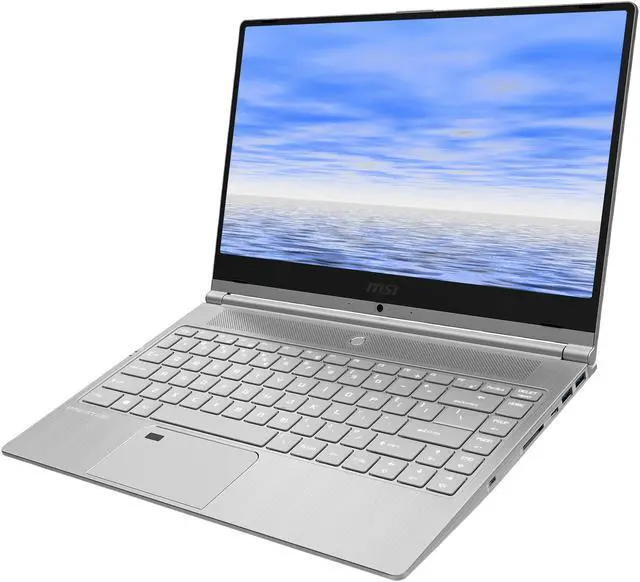 Alt view image 3 of 13 - MSI Laptop Intel Core i5-8250U 8GB Memory 512 GB M.2 SATA SSD NVIDIA GeForce MX150 14.0" Non-Touch Screen Windows 10 Pro 64-Bit PS42 8RB-060