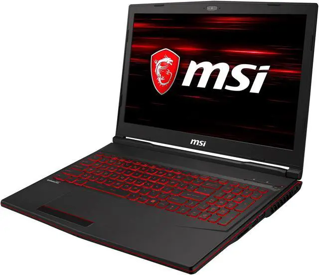 Alt view image 4 of 20 - MSI GL63 8RE-629 15.6" IPS FHD GTX 1060 6 GB VRAM i7-8750H 16 GB Memory 128 GB SSD + 1 TB HDD Windows 10 Home Gaming Laptop -- ONLY @ NEWEGG