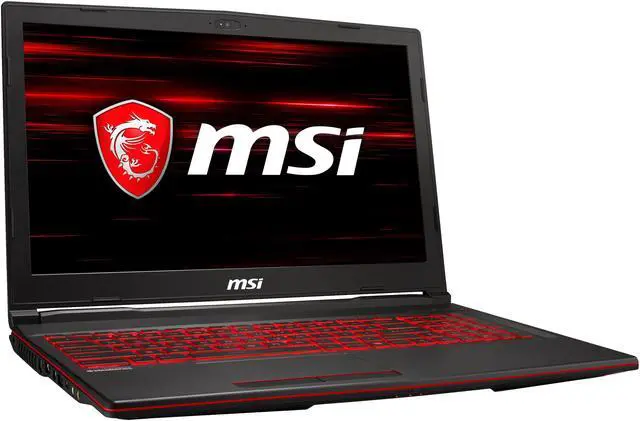 Alt view image 3 of 20 - MSI GL63 8RE-629 15.6" IPS FHD GTX 1060 6 GB VRAM i7-8750H 16 GB Memory 128 GB SSD + 1 TB HDD Windows 10 Home Gaming Laptop -- ONLY @ NEWEGG