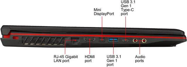 Alt view image 20 of 20 - MSI GL63 8RE-629 15.6" IPS FHD GTX 1060 6 GB VRAM i7-8750H 16 GB Memory 128 GB SSD + 1 TB HDD Windows 10 Home Gaming Laptop -- ONLY @ NEWEGG
