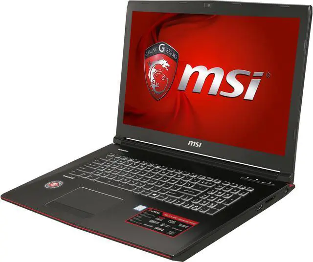 Main image of MSI GE Series - 17.3" GeForce GTX 1070 - Intel Core i7-7700HQ - 16GB Memory - 128 GB NVMe SSD - Windows 10 Home 64-Bit - Gaming Laptop - 120 Hz (GE72MVR APACHE PRO-062 )