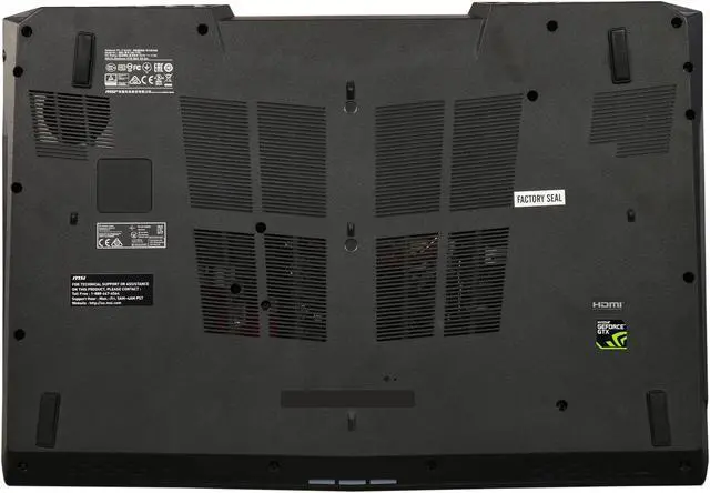 Alt view image 7 of 8 - MSI GE Series - 17.3" GeForce GTX 1070 - Intel Core i7-7700HQ - 16GB Memory - 128 GB NVMe SSD - Windows 10 Home 64-Bit - Gaming Laptop - 120 Hz (GE72MVR APACHE PRO-062 )