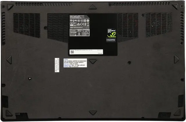 Alt view image 8 of 8 - MSI GS63VR Stealth Pro-252 15.6" Intel Core i7 7th Gen 7700HQ (2.80 GHz) NVIDIA GeForce GTX 1060 16 GB Memory 256 GB SSD 1 TB HDD Windows 10 Home 64-Bit Gaming Laptop
