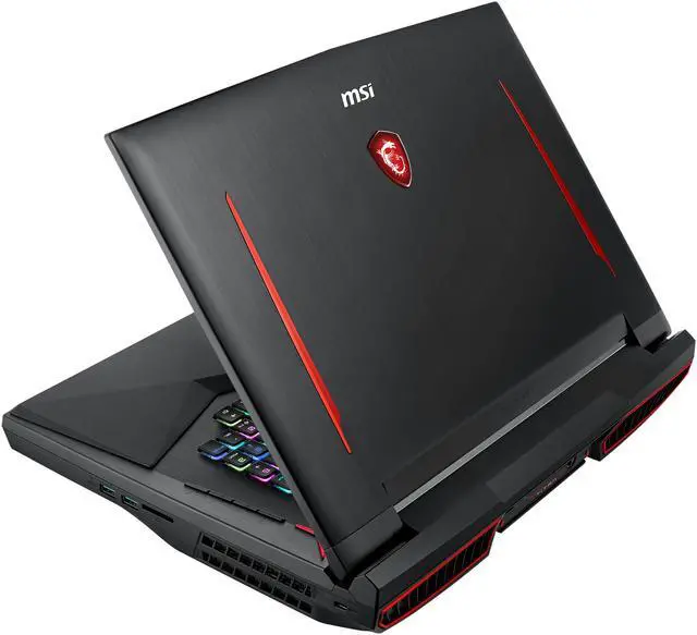 Alt view image 10 of 11 - MSI GT Series - 17.3" GeForce RTX 2070 - Intel Core i7-8750H  - 32GB Memory - 512 GB NVMe SSD - Windows 10 Pro 64-bit - Gaming Laptop - 144 Hz IPS (GT75 TITAN-014 )