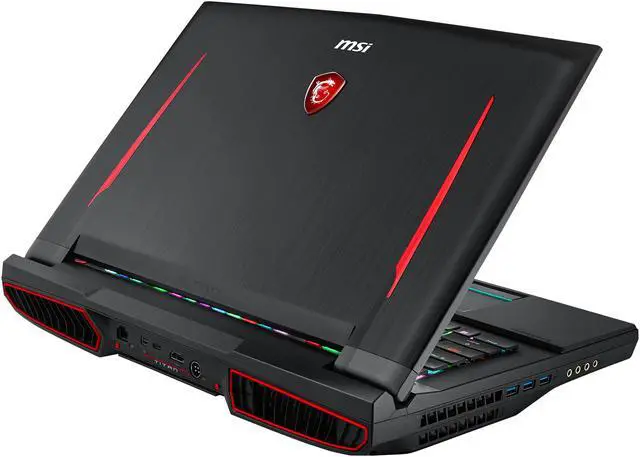 Alt view image 7 of 11 - MSI GT Series - 17.3" GeForce RTX 2070 - Intel Core i7-8750H  - 32GB Memory - 512 GB NVMe SSD - Windows 10 Pro 64-bit - Gaming Laptop - 144 Hz IPS (GT75 TITAN-014 )