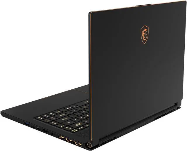 Alt view image 9 of 19 - MSI GS Series - 15.6" GeForce RTX 2070 - Intel Core i7-8750H  - 16GB Memory - 256 GB NVMe SSD - Windows 10 Pro 64-bit - Gaming Laptop - 144 Hz (GS65 Stealth-004 )