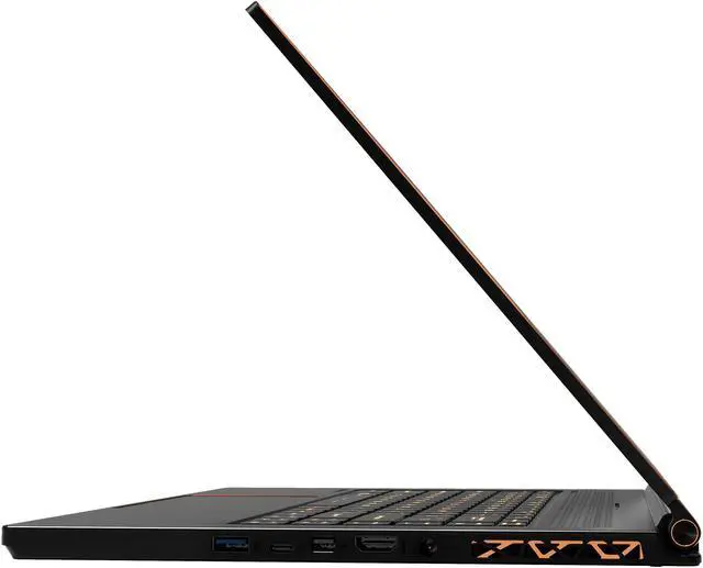 Alt view image 4 of 19 - MSI GS Series - 15.6" GeForce RTX 2070 - Intel Core i7-8750H  - 16GB Memory - 256 GB NVMe SSD - Windows 10 Pro 64-bit - Gaming Laptop - 144 Hz (GS65 Stealth-004 )