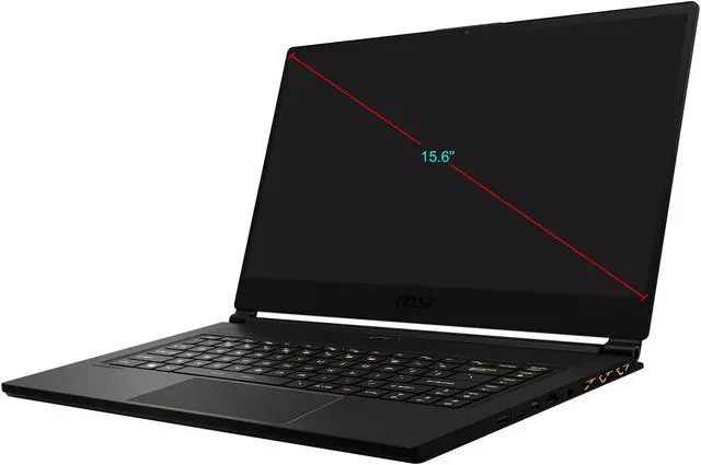 Alt view image 17 of 19 - MSI GS Series - 15.6" GeForce RTX 2070 - Intel Core i7-8750H  - 16GB Memory - 256 GB NVMe SSD - Windows 10 Pro 64-bit - Gaming Laptop - 144 Hz (GS65 Stealth-004 )