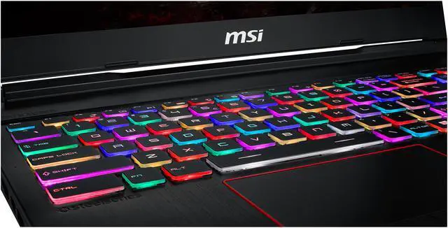 Alt view image 3 of 14 - MSI GE Series - 15.6" GeForce RTX 2060 - Intel Core i7-8750H  - 16GB Memory - 256 GB NVMe SSD - Windows 10 Home 64-bit - Gaming Laptop - 144 Hz IPS (GE63 Raider RGB-053 )