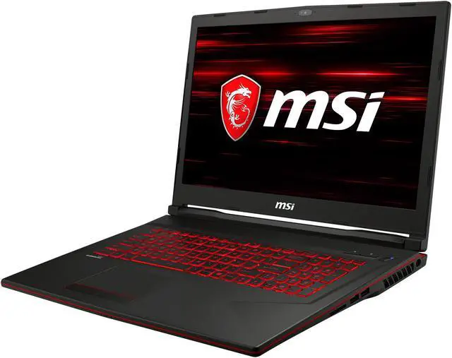 Alt view image 4 of 16 - MSI GL Series - 17.3" GeForce RTX 2060 - Intel Core i5-8300H  - 16GB Memory - 256 GB NVMe SSD - Windows 10 Home 64-bit - Gaming Laptop - 120 Hz (GL73 8SE-028 )