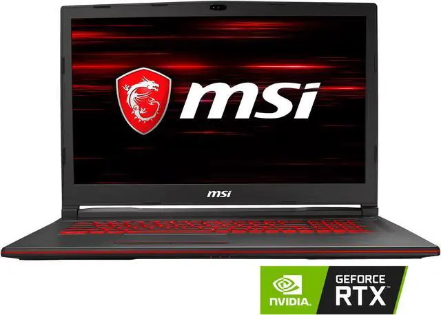 Main image of MSI GL Series - 17.3" GeForce RTX 2060 - Intel Core i5-8300H  - 16GB Memory - 256 GB NVMe SSD - Windows 10 Home 64-bit - Gaming Laptop - 120 Hz (GL73 8SE-028 )