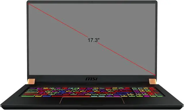 Alt view image 17 of 19 - MSI GS Series - 17.3" GeForce RTX 2060 - Intel Core i7-9750H  - 32GB Memory - 512 GB NVMe SSD - Windows 10 Pro 64-bit - Gaming Laptop - 144 Hz IPS (GS75 Stealth-249 )