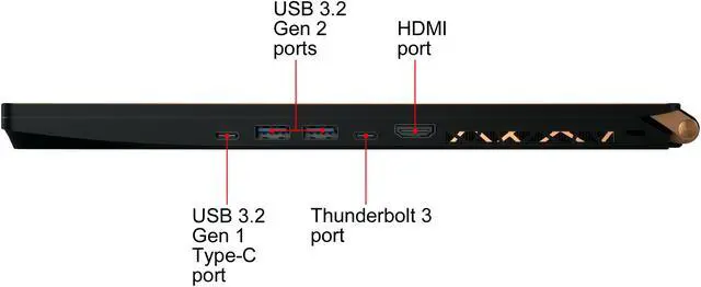 Alt view image 18 of 19 - MSI GS Series - 17.3" GeForce RTX 2060 - Intel Core i7-9750H  - 32GB Memory - 512 GB NVMe SSD - Windows 10 Pro 64-bit - Gaming Laptop - 144 Hz IPS (GS75 Stealth-249 )