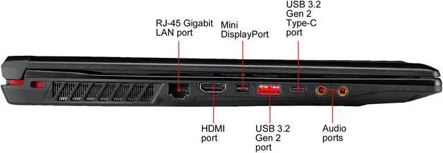 Alt view image 17 of 18 - MSI GE Series - 15.6" GeForce RTX 2070 - Intel Core i7-9750H  - 16GB Memory - 512 GB NVMe SSD - Windows 10 Home 64-bit - Gaming Laptop - 144 Hz IPS (GE63 Raider RGB )