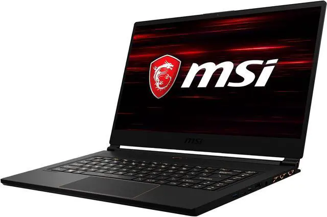 Main image of MSI GS Series GS65 Stealth-666 15.6" 240 Hz Intel Core i9 9th Gen 9880H (2.30 GHz) NVIDIA GeForce RTX 2080 32 GB Memory 1 TB NVMe SSD Windows 10 Pro 64-bit Gaming Laptop