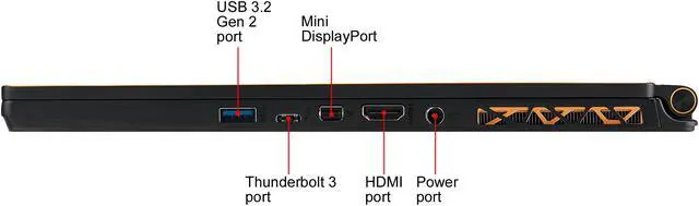 Alt view image 18 of 19 - MSI GS Series GS65 Stealth-666 15.6" 240 Hz Intel Core i9 9th Gen 9880H (2.30 GHz) NVIDIA GeForce RTX 2080 32 GB Memory 1 TB NVMe SSD Windows 10 Pro 64-bit Gaming Laptop