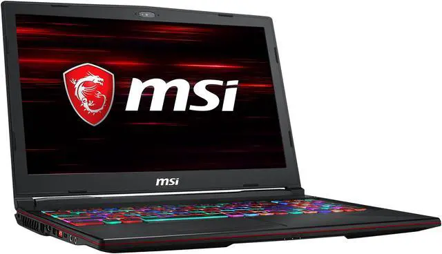 Alt view image 2 of 20 - MSI GL Series GL63 8SEK-684 15.6" 120 Hz Intel Core i7 8th Gen 8750H (2.20 GHz) NVIDIA GeForce RTX 2060 16 GB Memory 512 GB NVMe SSD Windows 10 Home 64-bit Gaming Laptop -- ONLY @ NEWEGG
