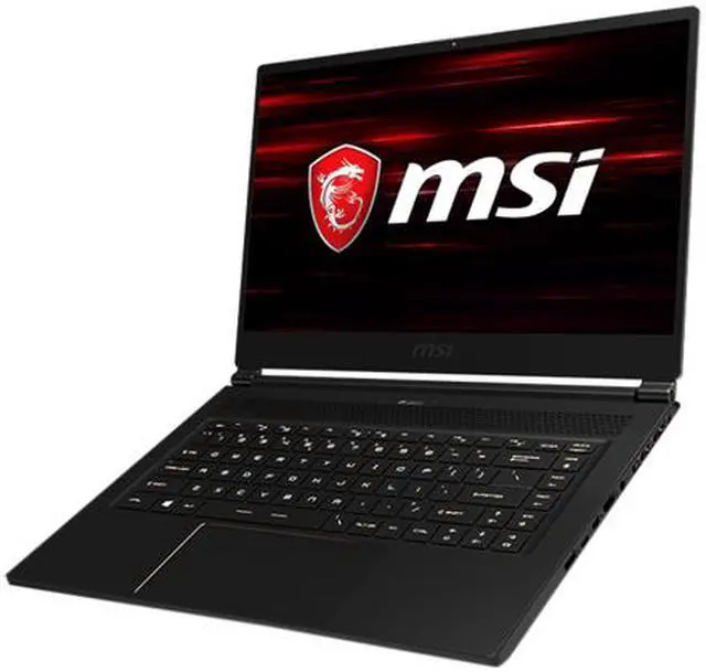 Alt view image 2 of 5 - MSI GS Series - 15.6" GeForce RTX 2080 Max-Q - Intel Core i7-9750H - 32GB Memory - 1 TB SSD - Windows 10 Pro 64-bit - Gaming Laptop - 240 Hz (GS65 9SG-440CA Stealth )